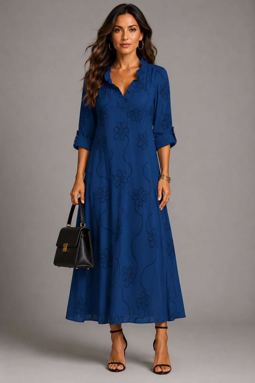 Ambre – Robe d’été fleurie flatteuse