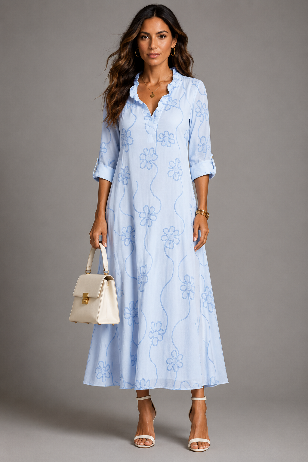 Ambre – Robe d’été fleurie flatteuse