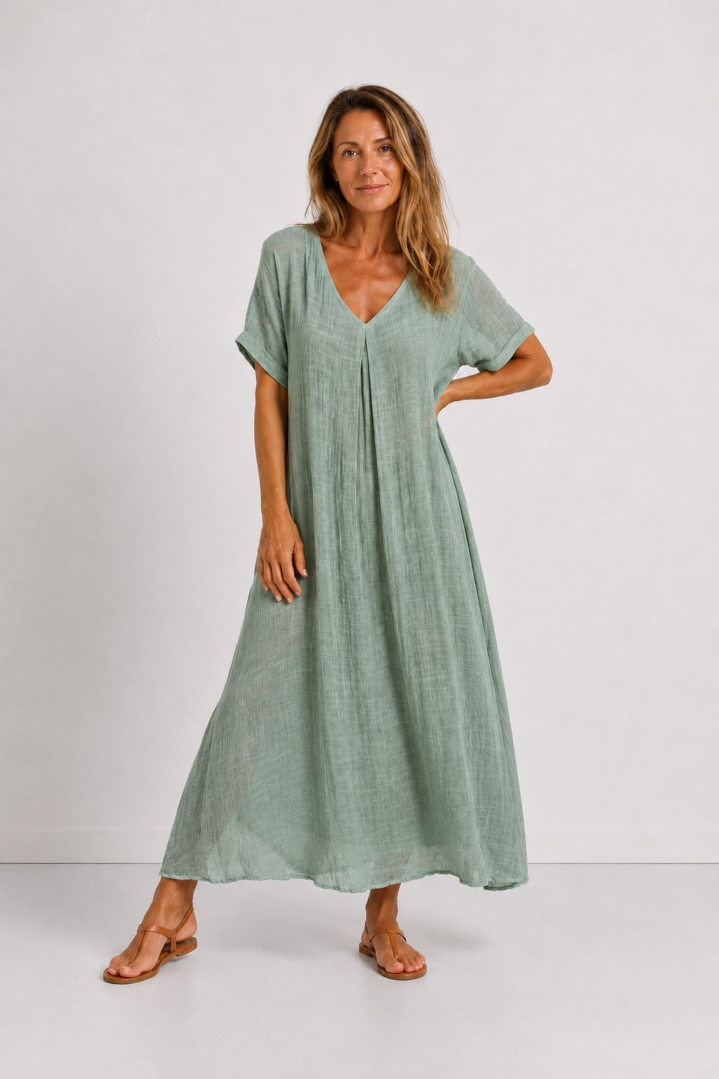 Violette – Robe longue violette