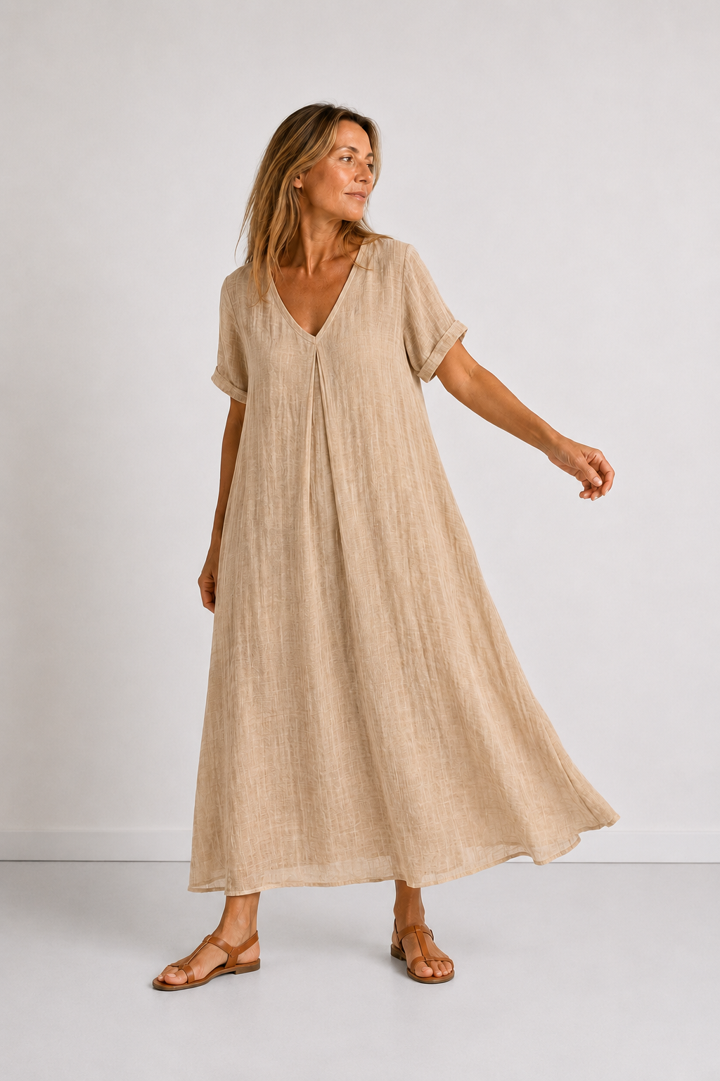Violette – Robe longue violette