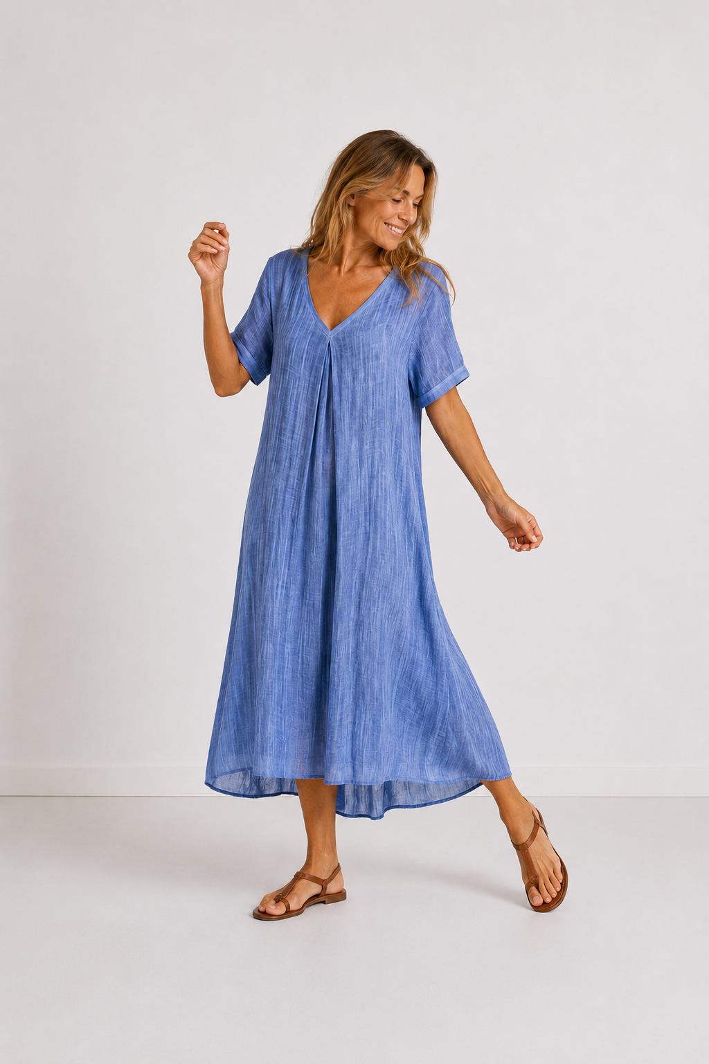 Violette – Robe longue violette