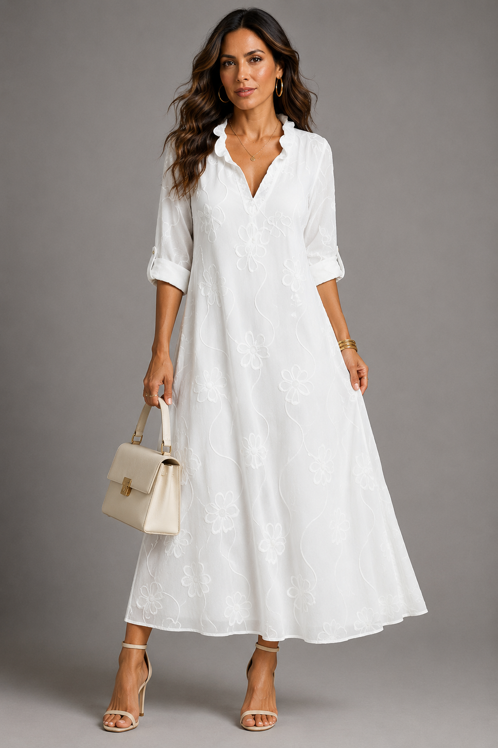 Ambre – Robe d’été fleurie flatteuse