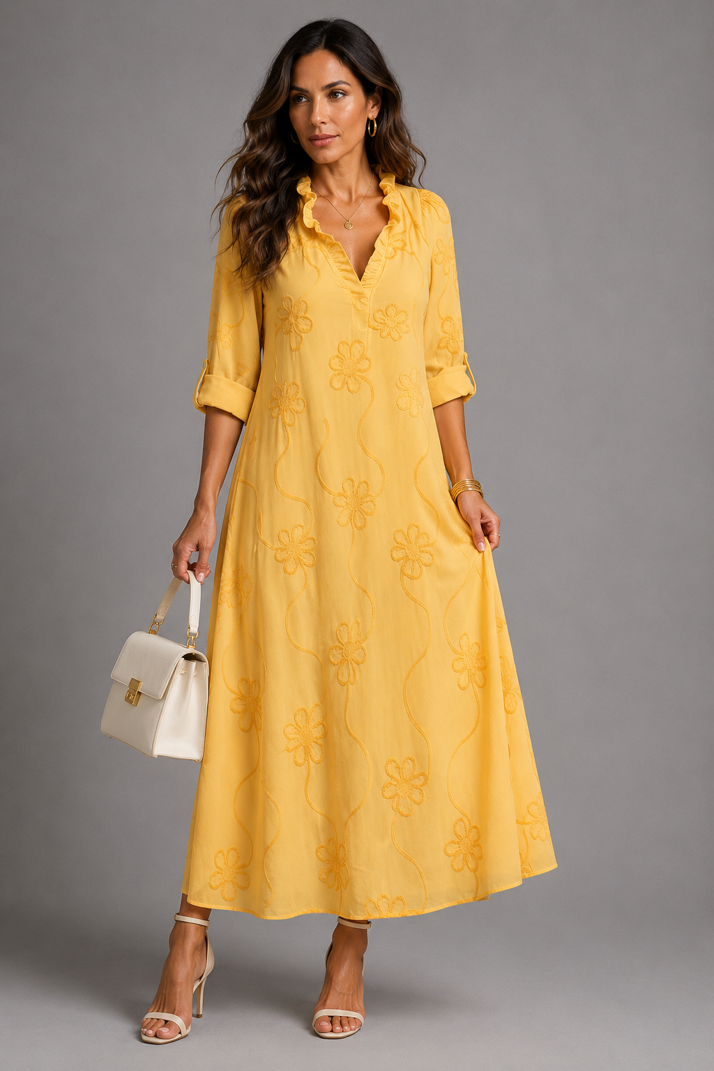 Ambre – Robe d’été fleurie flatteuse