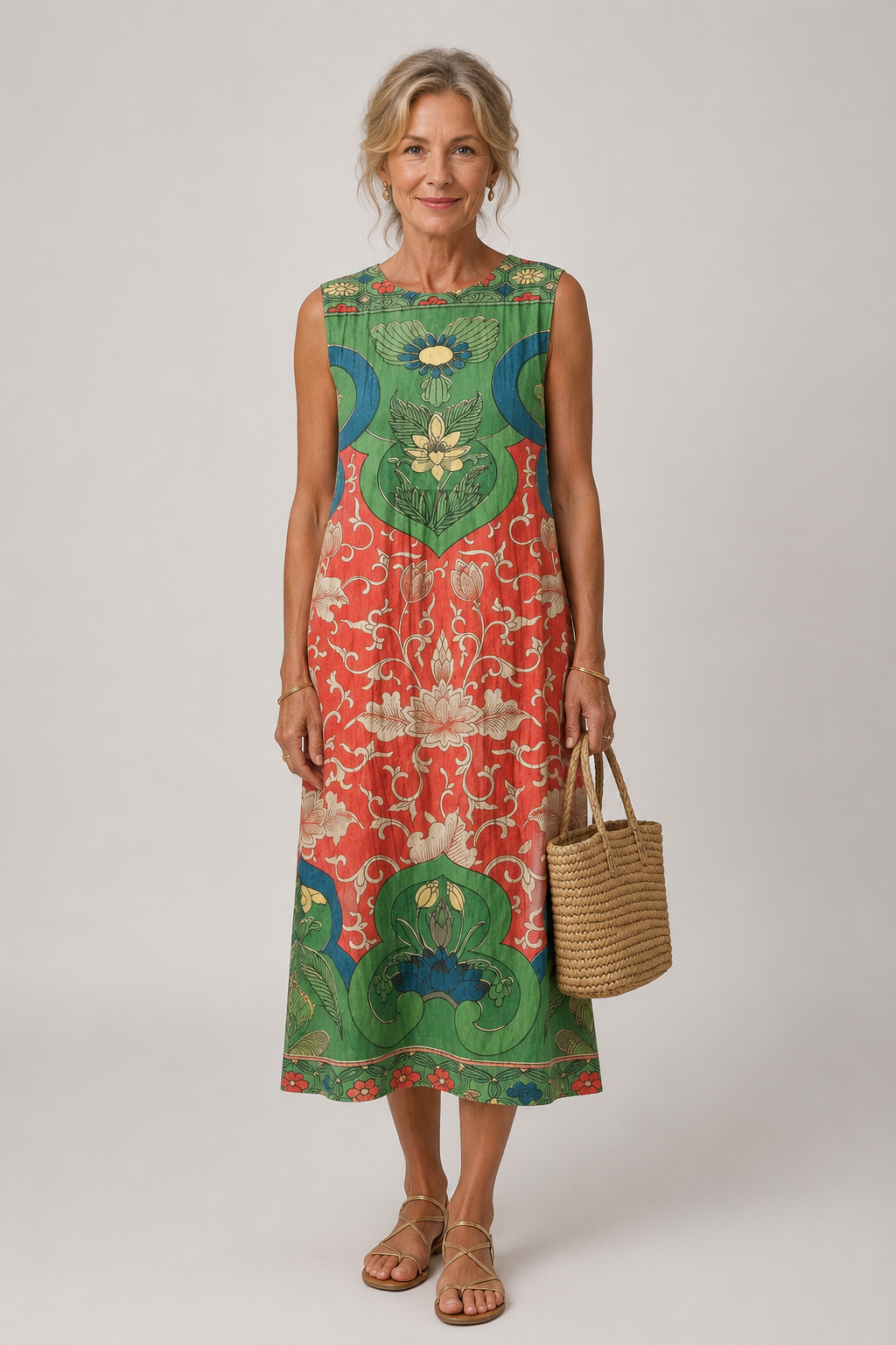 Véra – Robe midi bohème