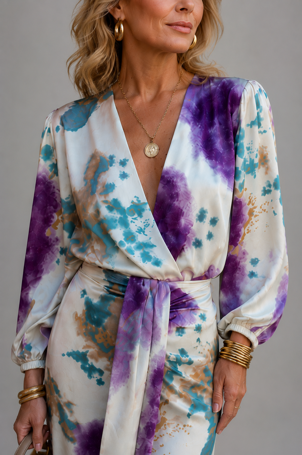 Francine – Ensemble tie-dye jupe longue et haut