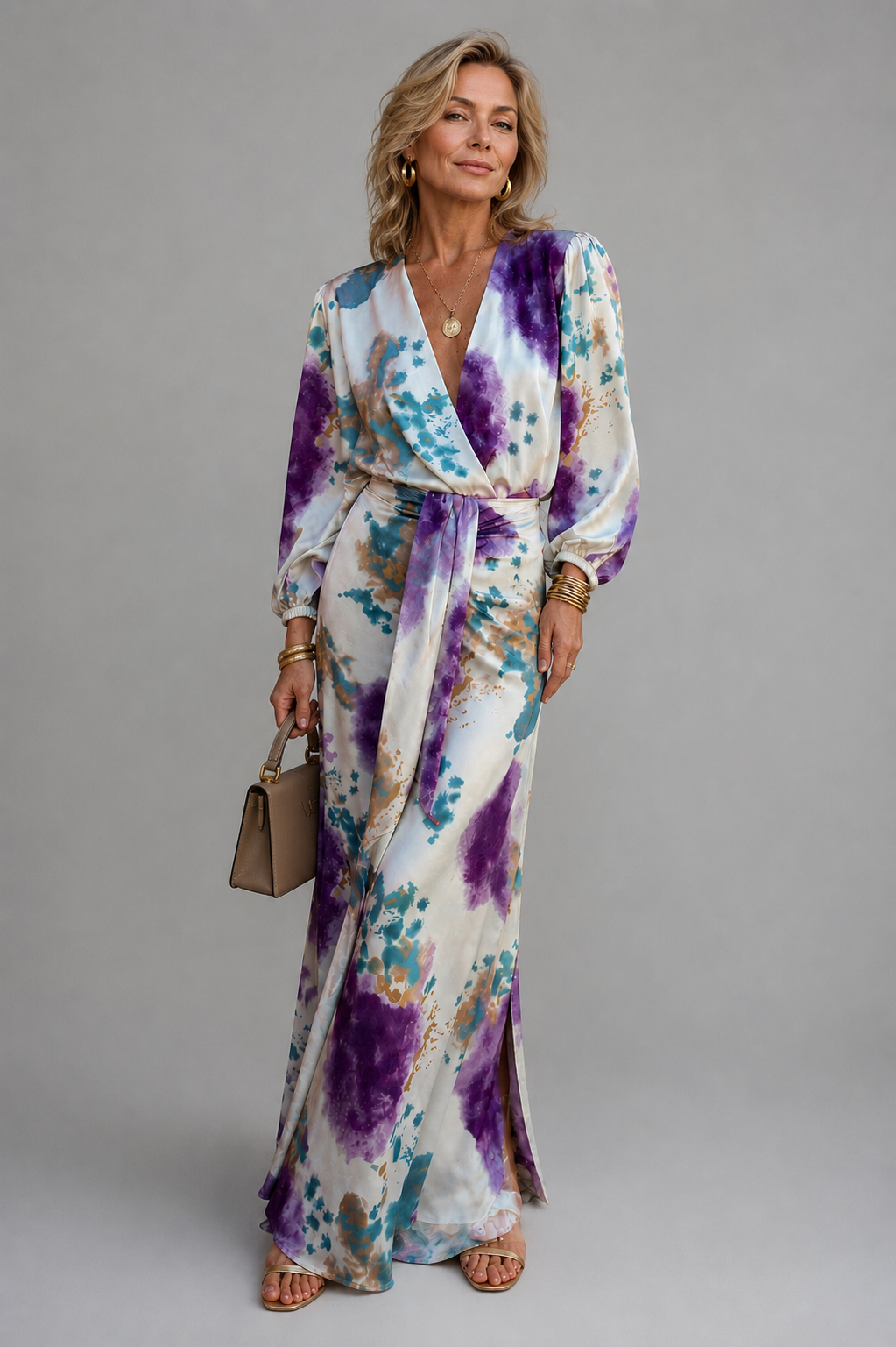 Francine – Ensemble tie-dye jupe longue et haut