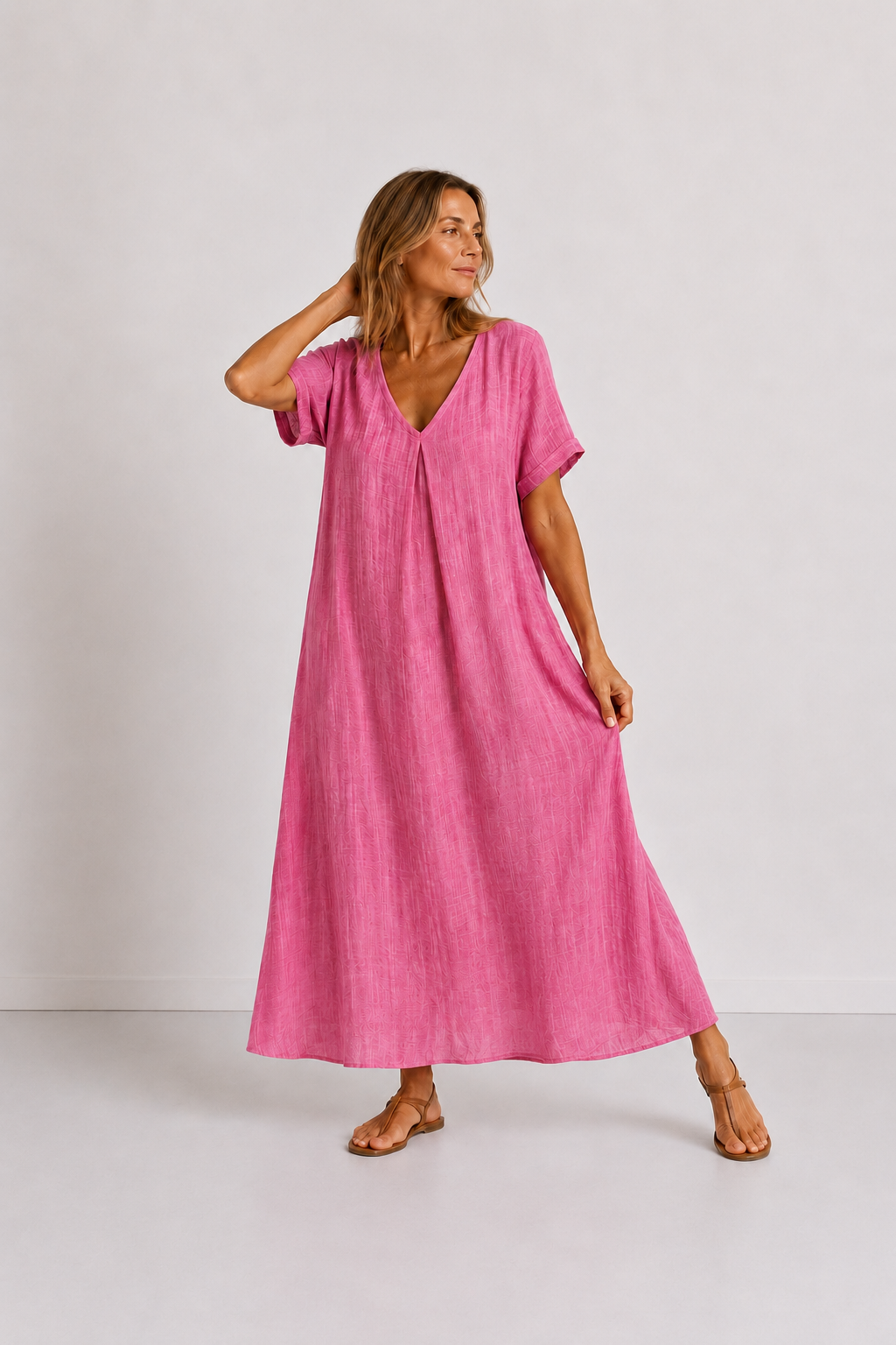 Violette – Robe longue violette